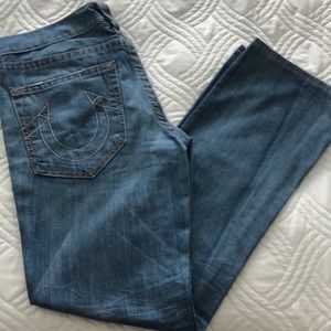 True Religion blue jeans size 33